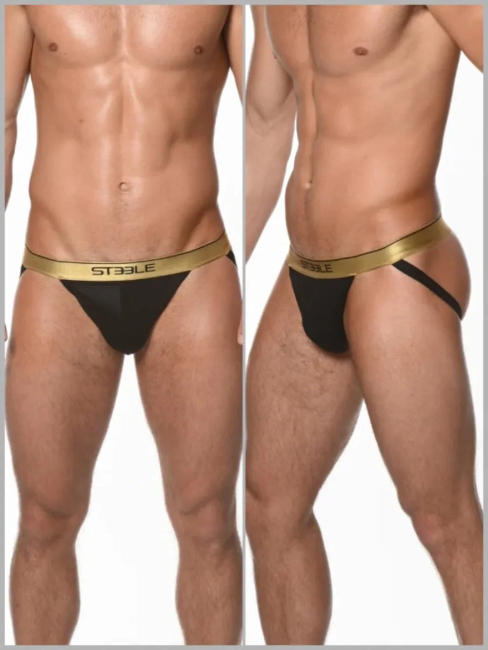 ST33LE - Bamboo Jockstrap - Black (M)